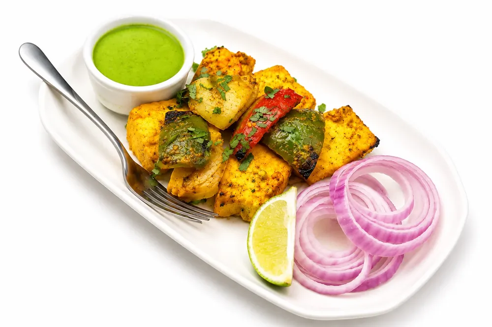 Punjabi food spread